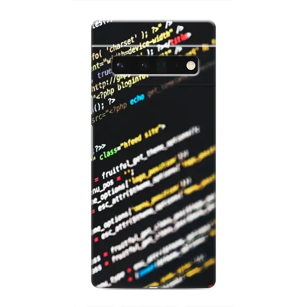 Чохол з малюнком «Код» для Google Pixel 6 Pro