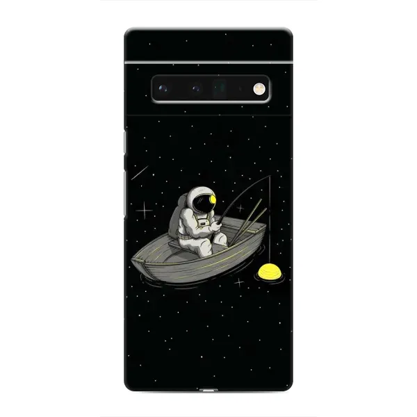 Чехол с рисунком «Космонавт на рыбалке» для Google Pixel 6 Pro Чехол с рисунком «Космонавт на рыбалке» для Google Pixel 6 Pro
