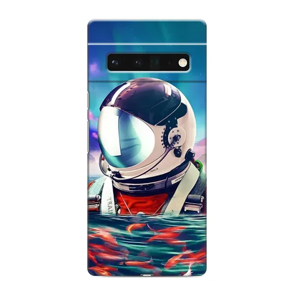 Чехол с рисунком «Космонавт в воде» для Google Pixel 6 Pro Чехол с рисунком «Космонавт в воде» для Google Pixel 6 Pro