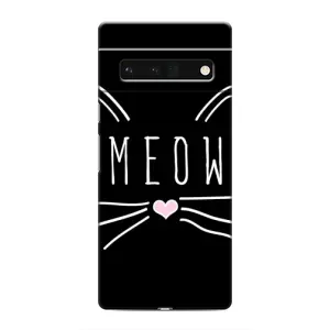Бампер с изображением Котиков для Гугул Пиксель 6 Про (КОТИК MEOW)