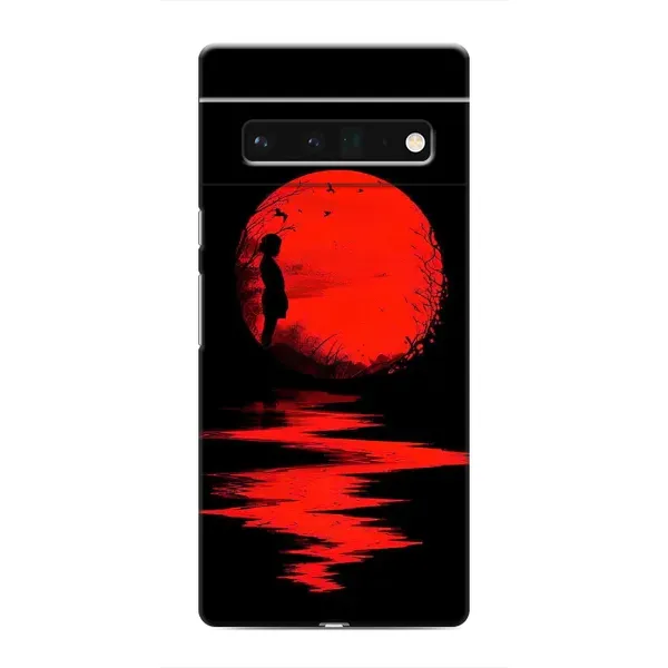Чохол з малюнком «Червоний Захід сонця» для Google Pixel 6 Pro Чохол з малюнком «Червоний Захід сонця» для Google Pixel 6 Pro