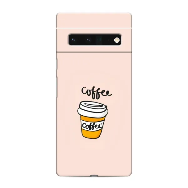 Чехол с рисунком «Кружка кофе» для Google Pixel 6 Pro Чехол с рисунком «Кружка кофе» для Google Pixel 6 Pro
