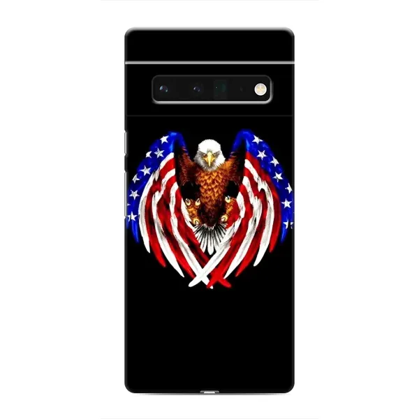 Чохол з малюнком «Крила США» для Google Pixel 6 Pro