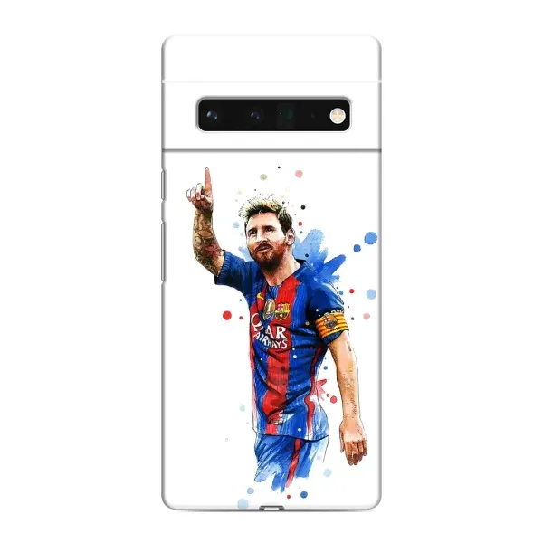 Чехол с рисунком «Leo Messi» для Google Pixel 6 Pro Чехол с рисунком «Leo Messi» для Google Pixel 6 Pro