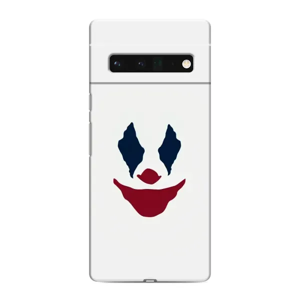 Чехол с рисунком «Лицо Джокера» для Google Pixel 6 Pro Чехол с рисунком «Лицо Джокера» для Google Pixel 6 Pro
