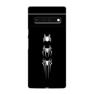 Чехол Супергерой Человека Паука на Google Pixel 6 Pro (Лого паука)