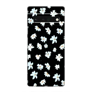 Чехол с ромашками на Google Pixel 6 Pro (Маленькие ромашки)