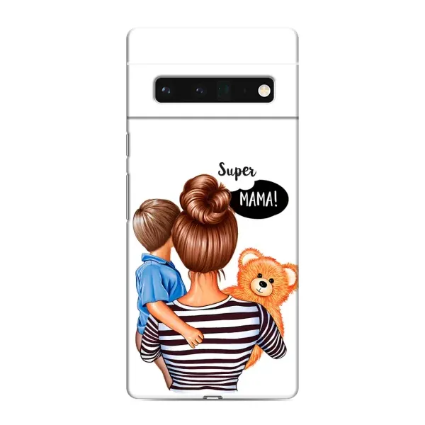 Чохол з малюнком «Мама і син» для Google Pixel 6 Pro Чохол з малюнком «Мама і син» для Google Pixel 6 Pro