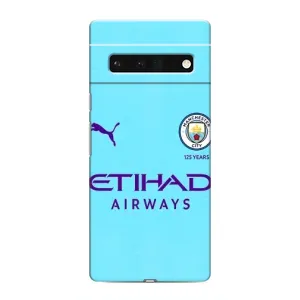 Силіконові Чохли з принтом Футбол на Google Pixel 6 Pro (Man City)