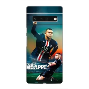Чехол (TPU) с Футболистом на Google Pixel 6 Pro (MBAPPE)
