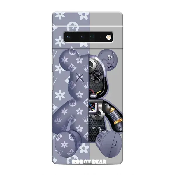 Чехол с рисунком «Медведь Louis Vuitton» для Google Pixel 6 Pro