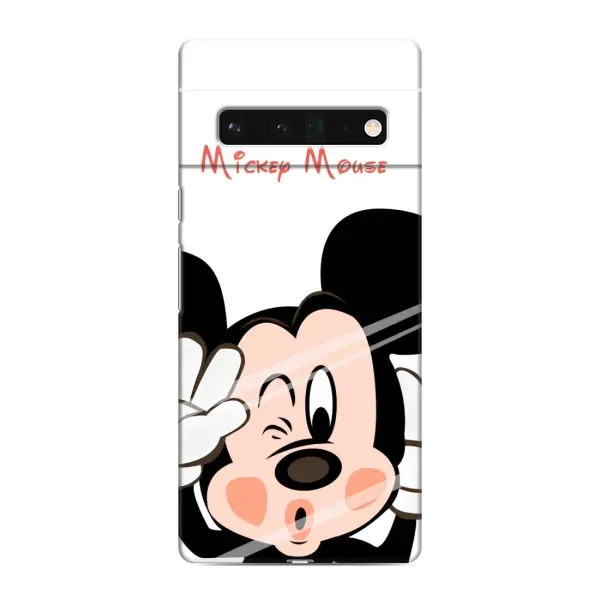 Чехол с рисунком «Mickey Mouse» для Google Pixel 6 Pro Чехол с рисунком «Mickey Mouse» для Google Pixel 6 Pro