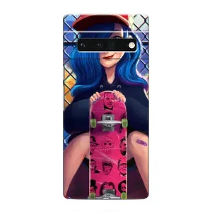 Чохол з картинкою Модні Дівчата Google Pixel 6 Pro (Модна Дівчинка)