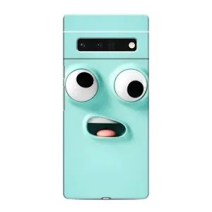 Чохли (ТПУ) (смішні стікери) для Google Pixel 6 Pro (Кумедне м'ятне обличчя)