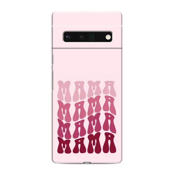 Чехол с рисунком «Надпись мама» для Google Pixel 6 Pro Чехол с рисунком «Надпись мама» для Google Pixel 6 Pro
