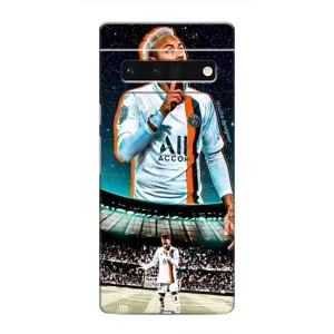 Силиконовый Чехол Google Pixel 6 Pro (Неймар ПСЖ)