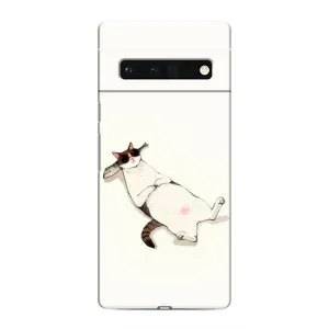 Чехол на тематику: Коты для Google Pixel 6 Pro (Отдых)