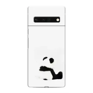 Чехол с рисунком «Панда обиделся» для Google Pixel 6 Pro