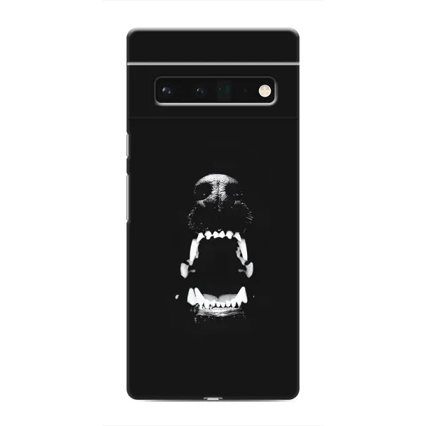 Чехол с рисунком «Пасть добермана» для Google Pixel 6 Pro Чехол с рисунком «Пасть добермана» для Google Pixel 6 Pro