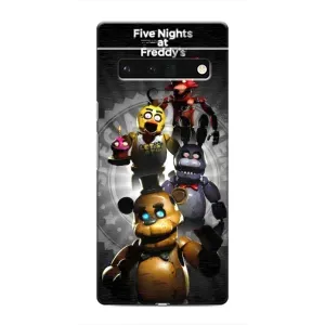 Чехлы Пять ночей с Фредди для Гугул Пиксель 6 Про (Пять ночей)