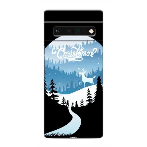 Чехол с рисунком «Рождественский Олень» для Google Pixel 6 Pro Чехол с рисунком «Рождественский Олень» для Google Pixel 6 Pro