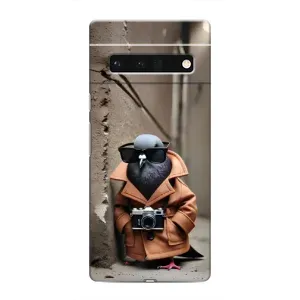 Чехол с мемами тралалело тралала для Google Pixel 6 Pro (Шпиониро голубио)