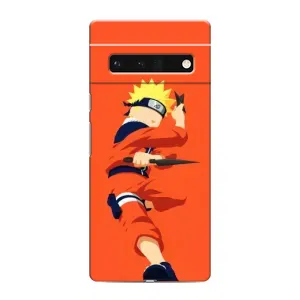 Чехлы с принтом Наруто на Google Pixel 6 Pro (Силуэт Наруто)