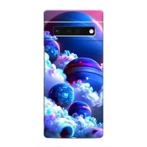 Чохли КОСМОС  на Google Pixel 6 Pro (Сині планети)