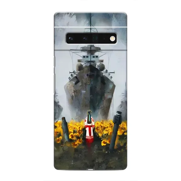 Чехол с рисунком «Смелость» для Google Pixel 6 Pro Чехол с рисунком «Смелость» для Google Pixel 6 Pro