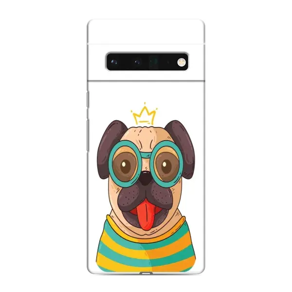 Чохол з малюнком «Собака Король» для Google Pixel 6 Pro Чохол з малюнком «Собака Король» для Google Pixel 6 Pro