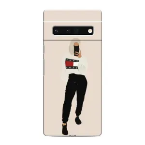Силіконовый Чохол на Google Pixel 6 Pro з картинкой Модных девушек (Стильна)