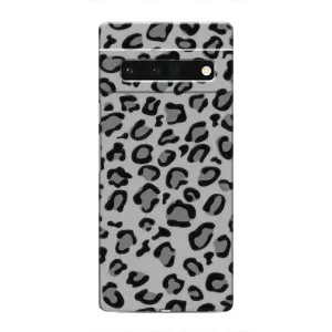 Чохол з леопардовим принтом на Google Pixel 6 Pro (Темний леопард)