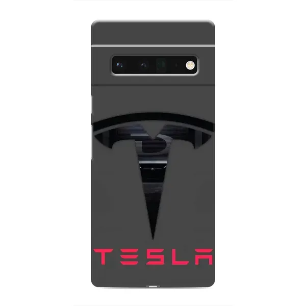 Чехол с рисунком «Logo TESLA» для Google Pixel 6 Pro Чехол с рисунком «Logo TESLA» для Google Pixel 6 Pro