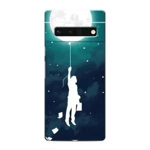Чохол (ТПУ) з планетами на Google Pixel 6 Pro (To The moon)
