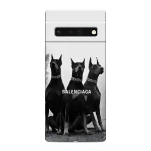 Чохол ДОБЕРМАН  для Google Pixel 6 Pro (Три добермана)