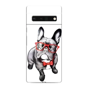 Бампер для Google Pixel 6 Pro з картинкою "Песики" (В окулярах)