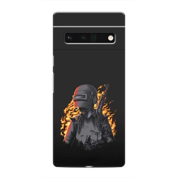 Чехол с рисунком «В огне» для Google Pixel 6 Pro Чехол с рисунком «В огне» для Google Pixel 6 Pro