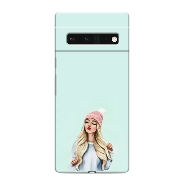 Чехол с рисунком «В шапке» для Google Pixel 6 Pro Чехол с рисунком «В шапке» для Google Pixel 6 Pro
