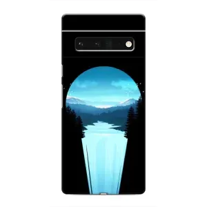 Літній Чохол на Google Pixel 6 Pro (Синій Водоспад)