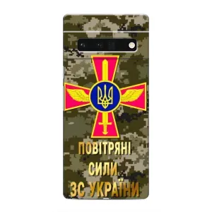 Чехлы на военную тематику для Google Pixel 6 Pro (ВС ЗСУ)
