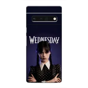 Чехлы с принтом Уэнсдей на Google Pixel 6 Pro (Wednesdey)