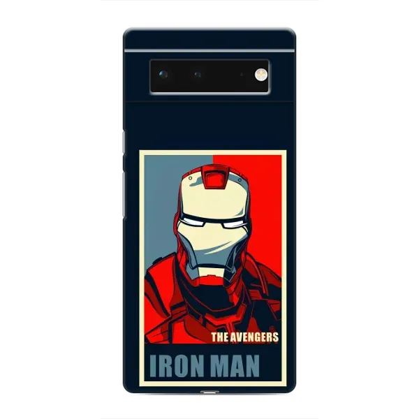 Чехол с рисунком «Art Iron man» для Google Pixel 6 Чехол с рисунком «Art Iron man» для Google Pixel 6