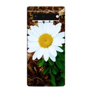 Чехол с рисунком «Белая ромашка» для Google Pixel 6