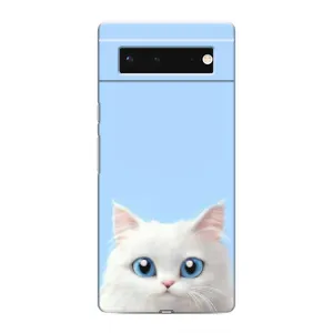Чохол на тематику: Коти для Google Pixel 6 (Білий кіт)