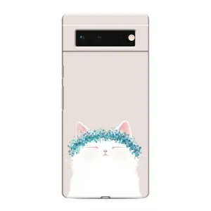 Чохол на тематику: Коти для Google Pixel 6 (Білий котик)