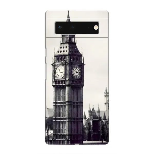 Чехол с рисунком «Биг-Бен» для Google Pixel 6