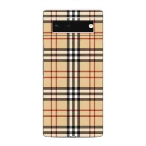 Чохол з малюнком «Burberry стиль» для Google Pixel 6