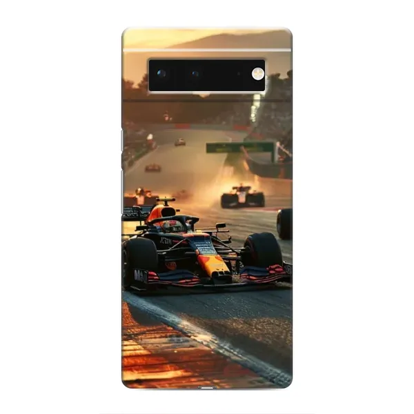 Чехол с рисунком «Чемпионат ф1» для Google Pixel 6