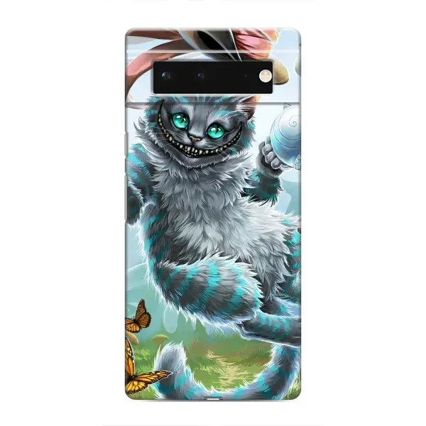 Чехол с рисунком «Чеширский КОТИК» для Google Pixel 6 Чехол с рисунком «Чеширский КОТИК» для Google Pixel 6