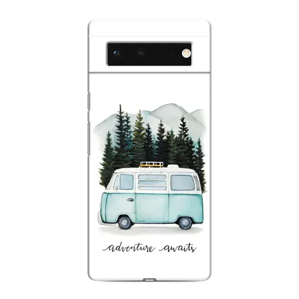 Чехол с рисунком «Домик на колесах» для Google Pixel 6 Чехол с рисунком «Домик на колесах» для Google Pixel 6